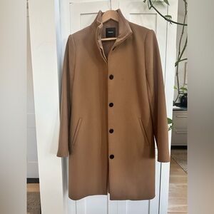 Theory Camel Long Coat